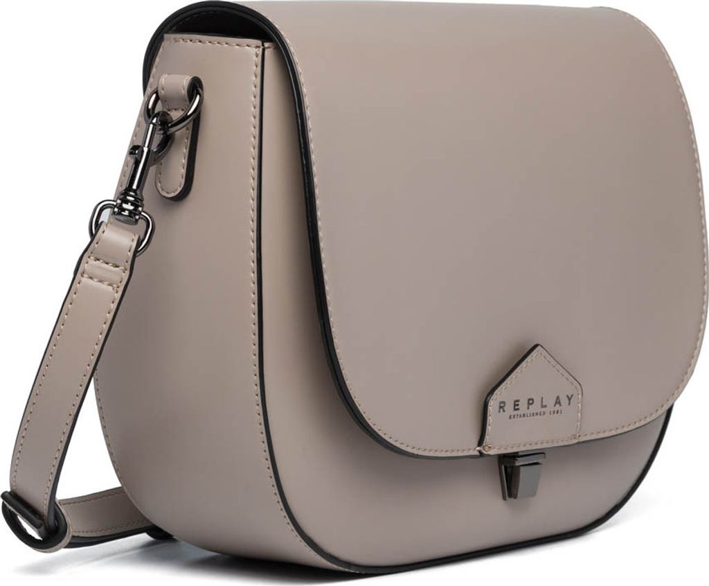 REPLAY Umhängetasche Crossbody Bag It Iron Grey grau