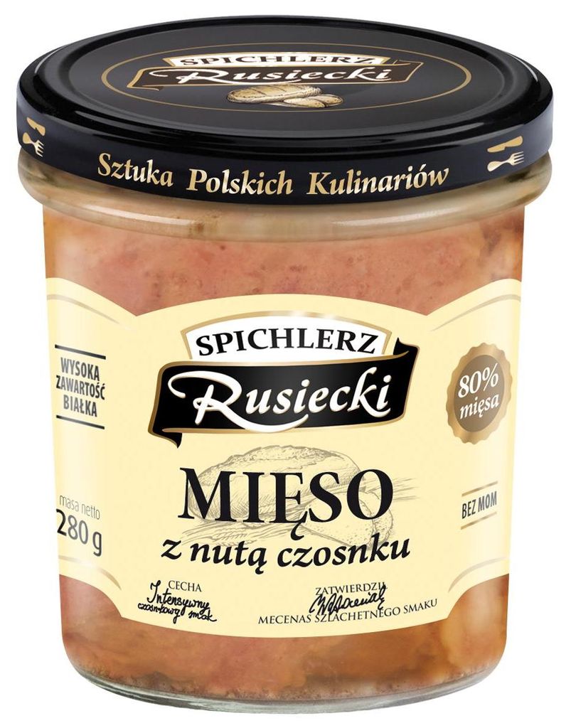 Spichlerz Rusiecki Mięso z nutą czosnku 280g Zdjęcie produktu 