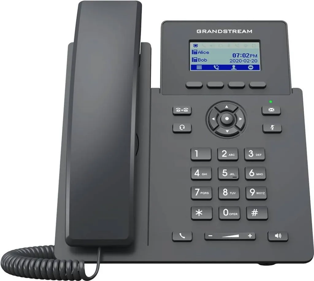 Grandstream GRP2601W Téléphone IP WiFi Essential - Poste SIP 2 Lignes