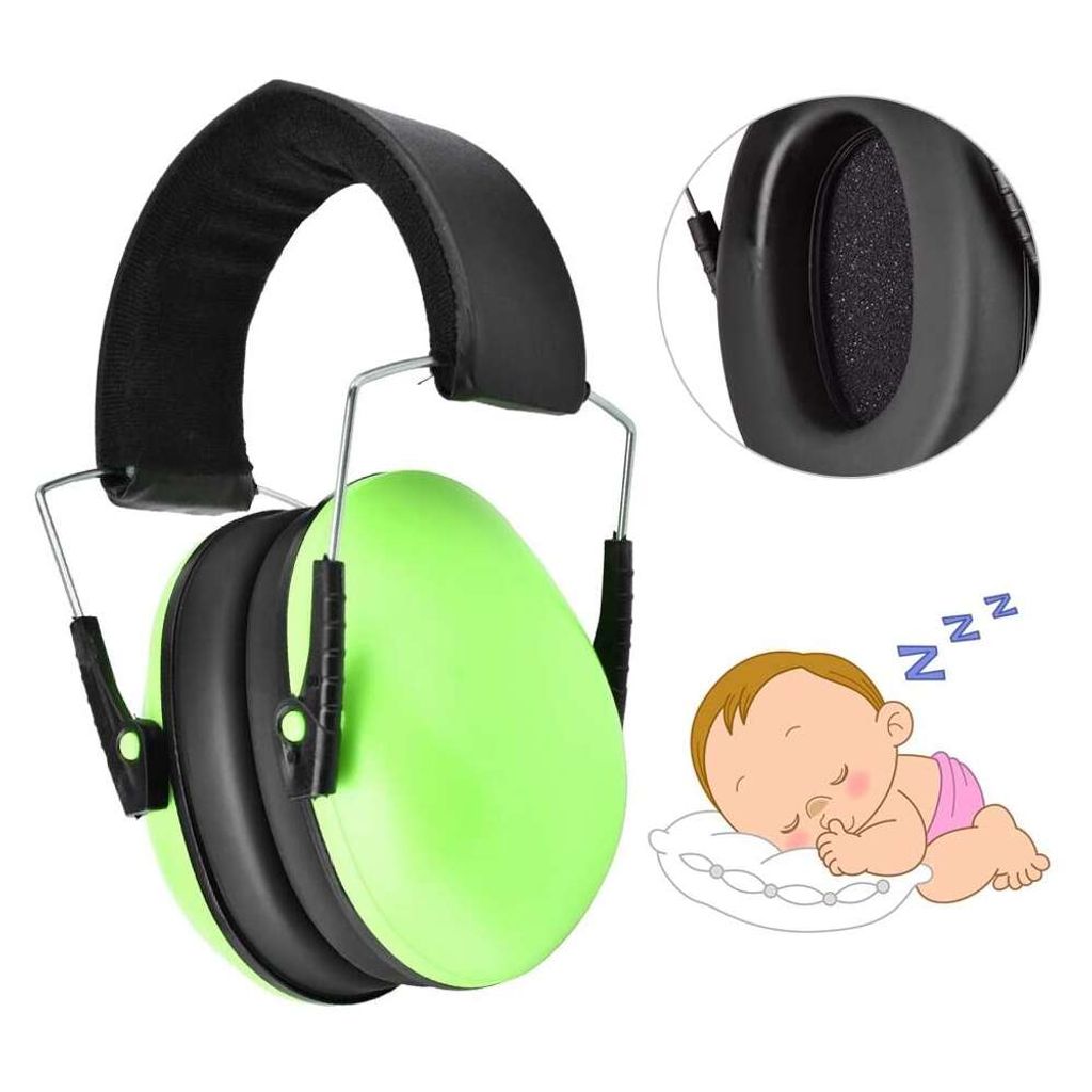 Baby Kinder Faltbar Ohrenschützer Gehörschutz Lärmschutz Einstellbar 