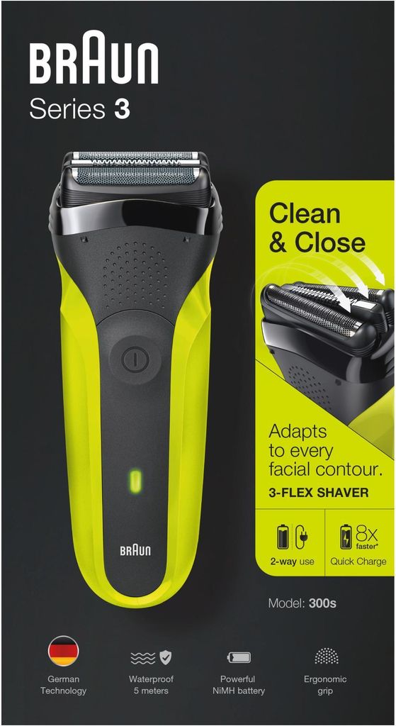Golarka elektryczna dla mężczyzn Braun Series 3 300 z 3 Zdjęcie produktu 