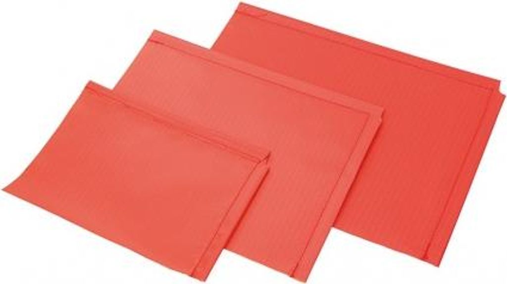 Verklicker-Ersatztuch rot 150 mm 10.St.VP