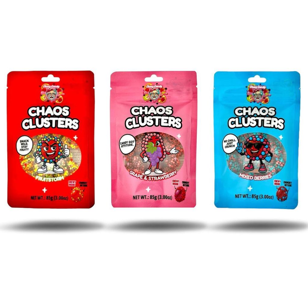 3x Chaos Clusters Gummie – Amerikanische Süßigkeit | Produktbild 