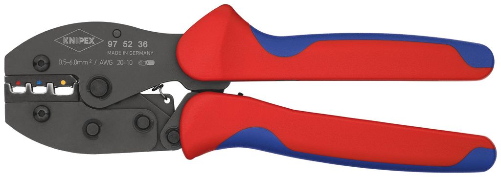 Krimptang met hefboommechanisme, 2-componenten, voor Productafbeelding 