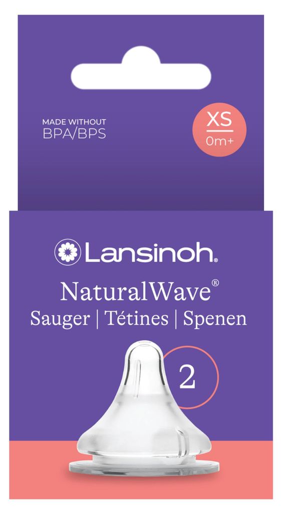 Lansinoh 75700 NaturalWave Schnuller Gr. XS Produktbild 