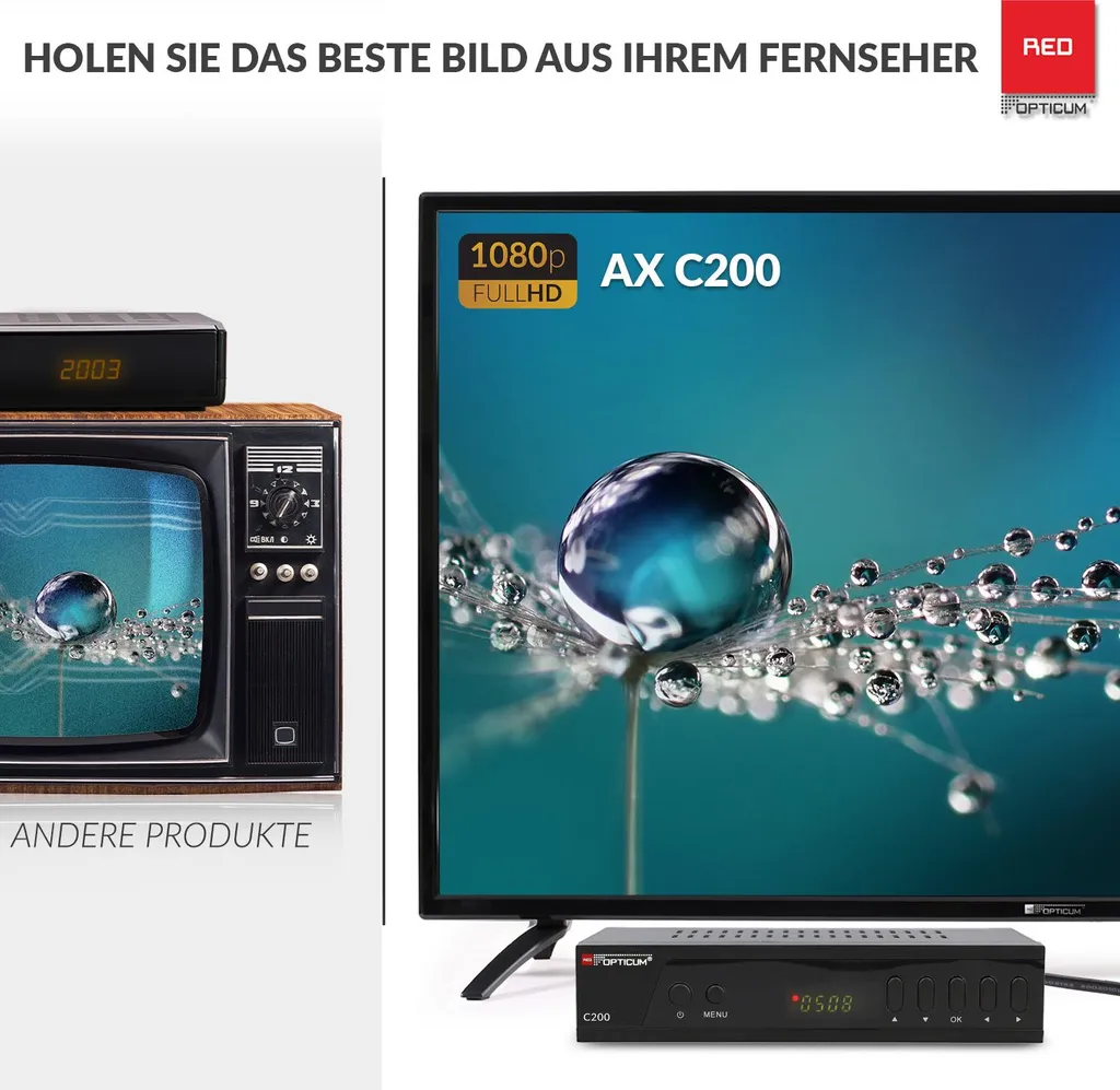 Miglior Decoder DVB-C HD 1080p | USB Media Player HDMI SCART - 5