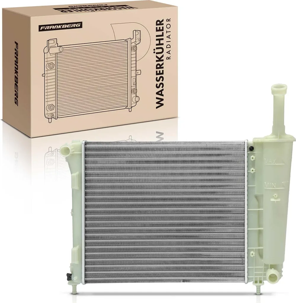 Frankberg Radiateur Moteur pour Fiat 500 Panda Ford KA après 2007