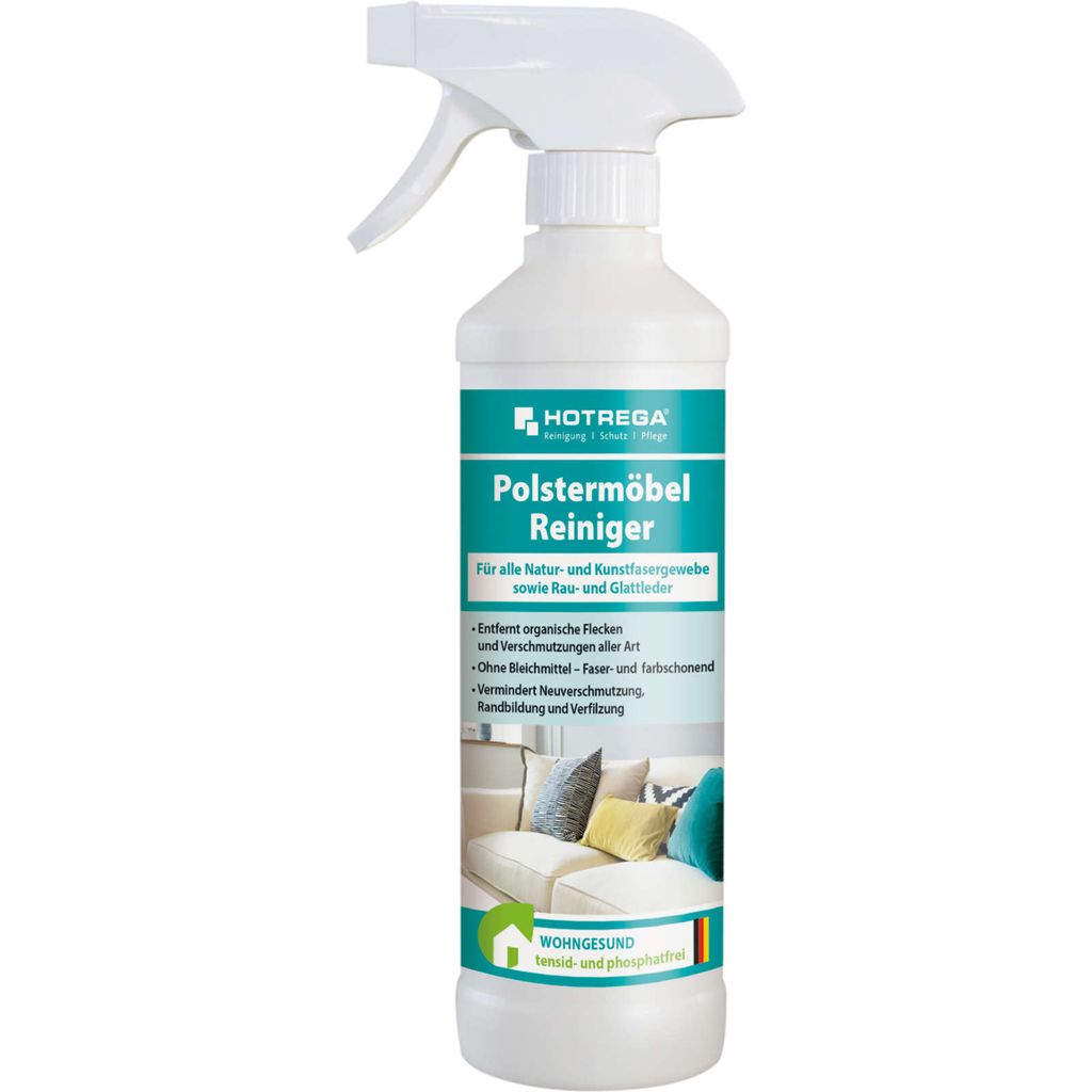 HOTREGA Polstermöbel Reiniger 500 ml, Leder, Textil, Kunstfaser, Möbelreiniger