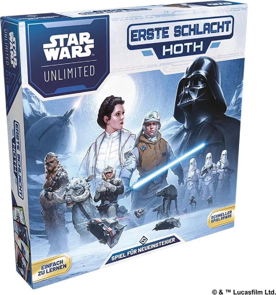 Asmodee GmbH Star Wars Unlimited - Intro Battle Hoth