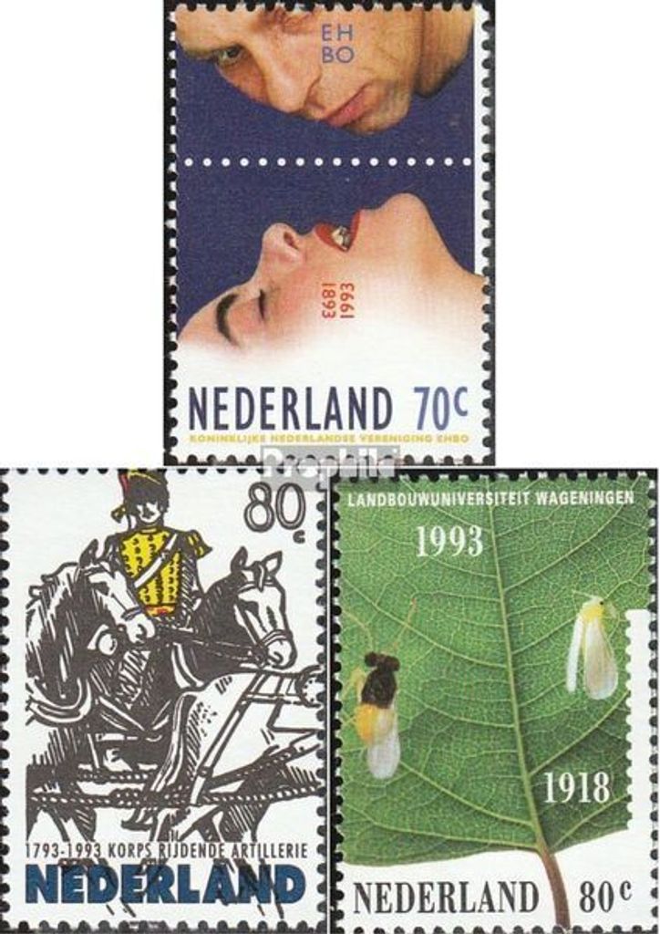 Briefmarken Niederlande 1993 Mi 1465-1467 (kompl.Ausg.) Produktbild 