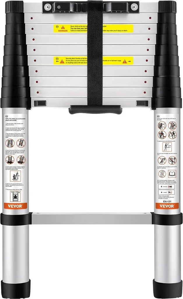 Échelle pliante multifonctionnelle haute résistance charge max 170 kg
