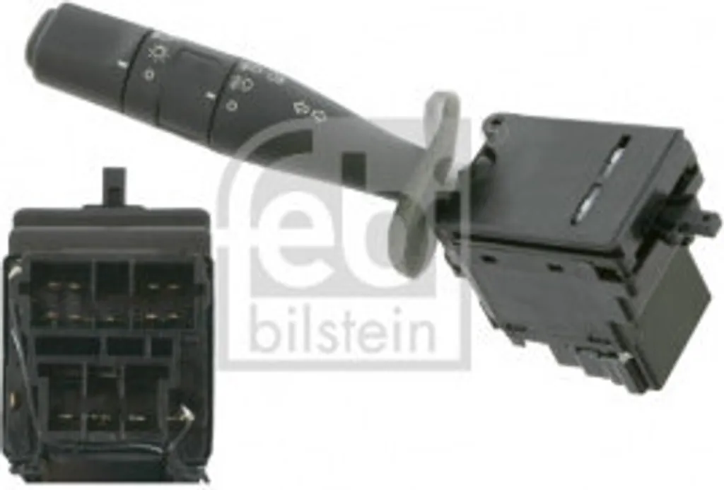 Interrupteur de colonne de direction pour Peugeot 206 Van et 206 SW Febi