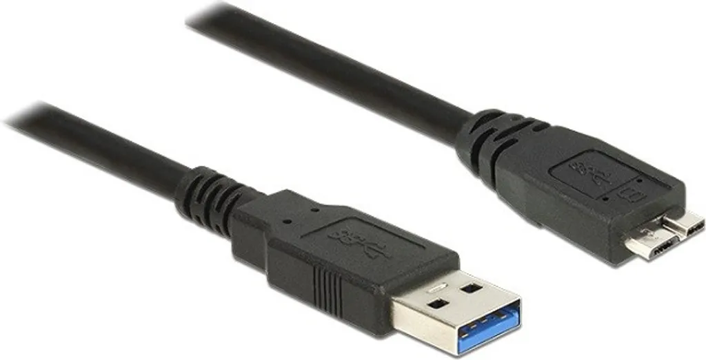 Cavo Delock 5m USB 3.0 Micro-B Nero - Massima Resistenza per Installazioni