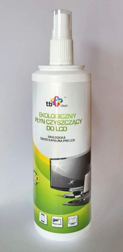 TB Clean Eco. płyn do czyszczenia wyświetlaczy, 250 ml Zdjęcie produktu 