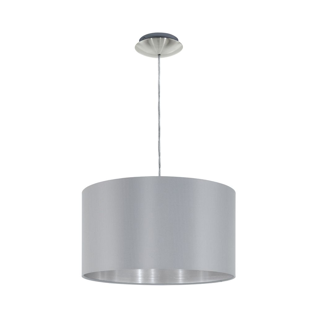 Eglo 31601 Maserlo Lampe à suspendre Acier Nickel mat Image du produit 