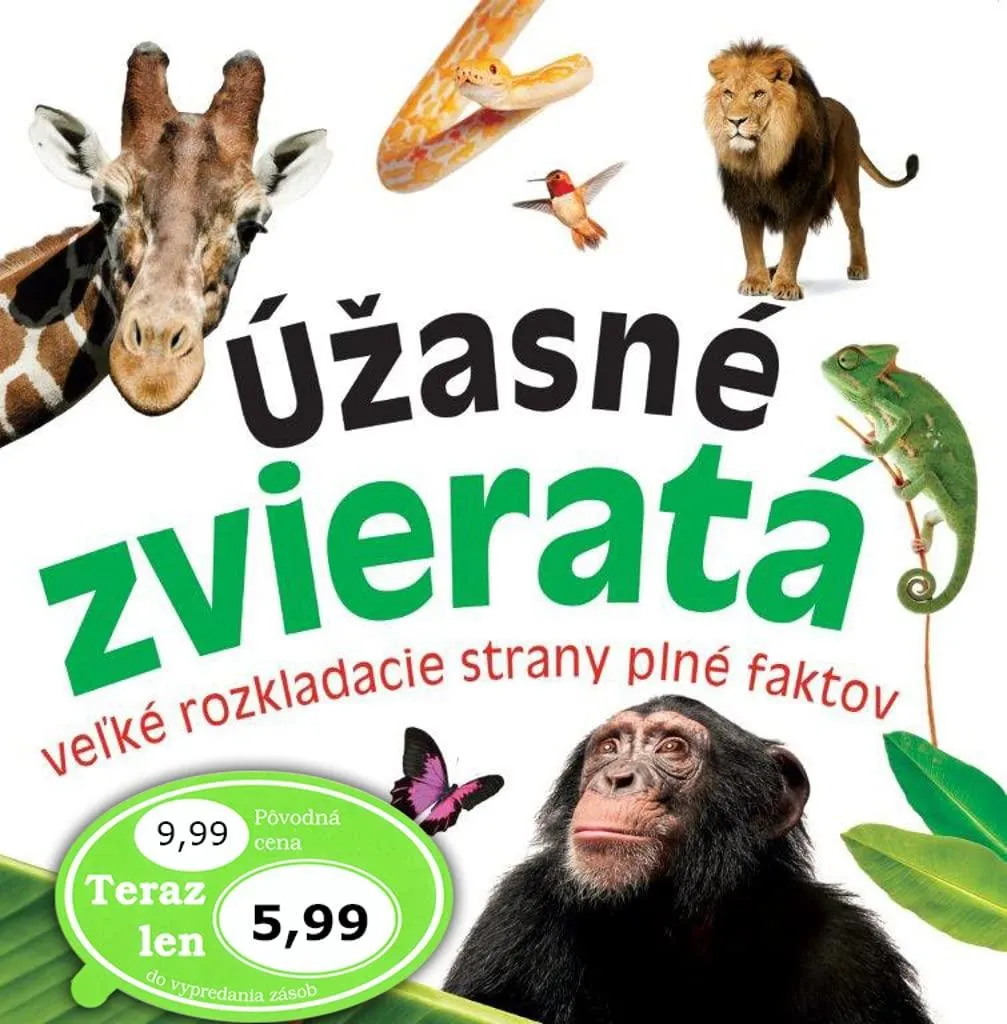Livre Úžasné zvieratá Marek Kurta : Encyclopédie Animaux avec Dépliants
