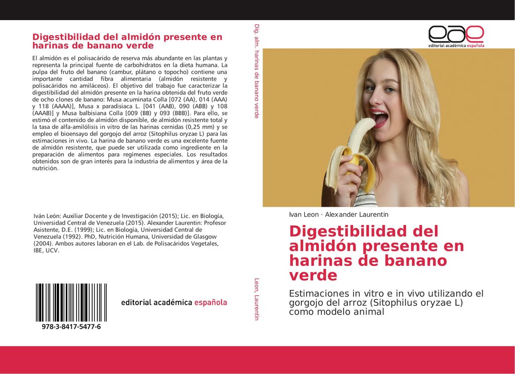 Digestibilidad del almidón presente en harinas de banano verde