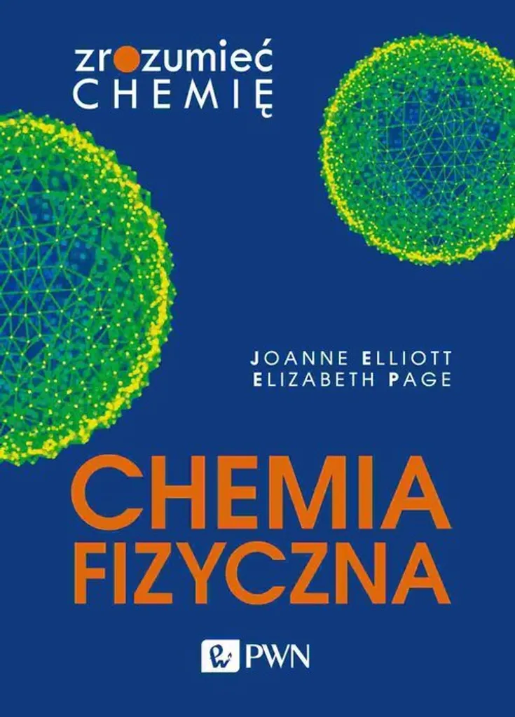 Livre de chimie physique polonais Chemia fizyczna Joanne Elliott Page