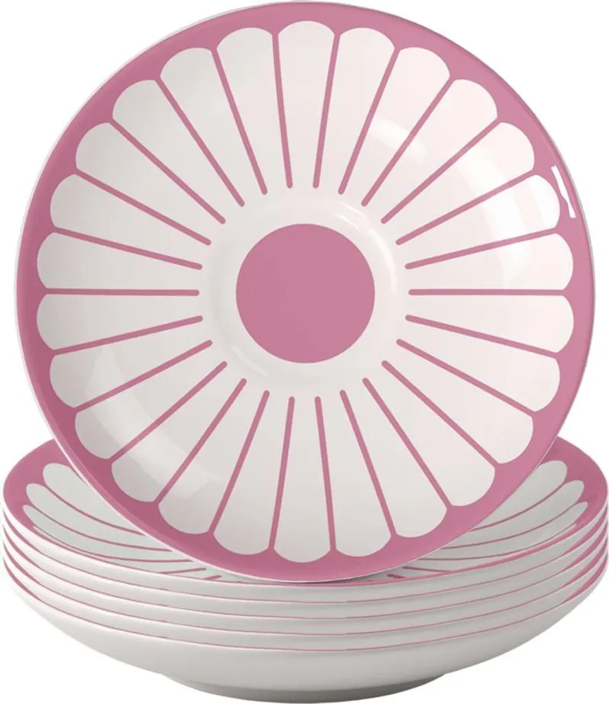 Villeroy & Boch 1045531430, Porcellana, Rosa, Fleur, 117 mm, 117 mm, 20 mm