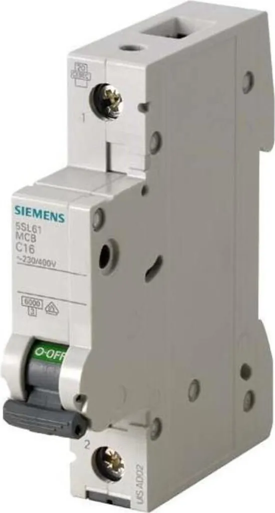 Disjoncteur Siemens 5SL6103-7 Phase+Neutre 3A Courbe C 6kA 5SL61037