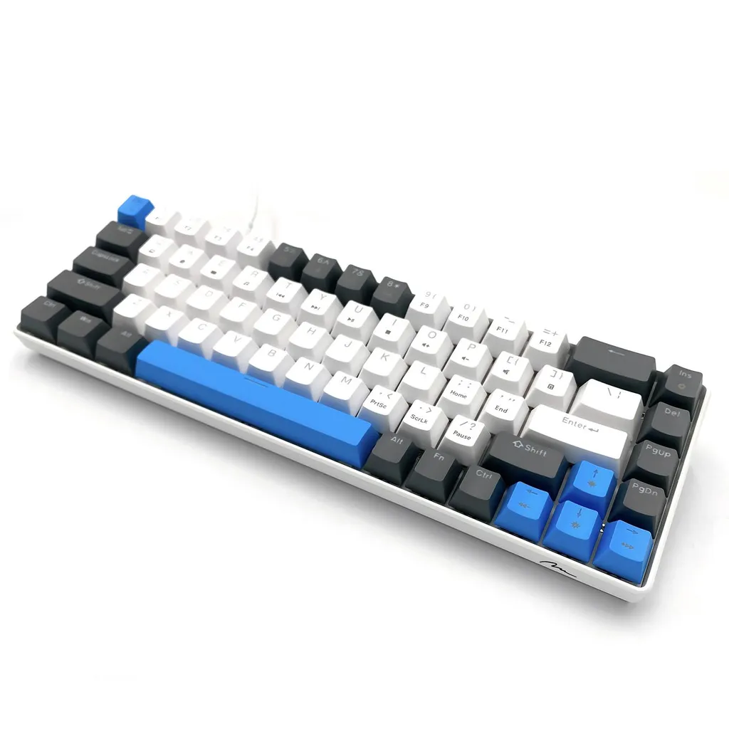 Clavier Gaming Mécanique TKL Compact 60% avec Switch Rouge Silencieux