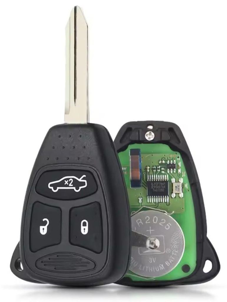 Auto-Schlüssel mit Fernbedienung 433MHz, 3 Tasten, ID46 Produktbild 