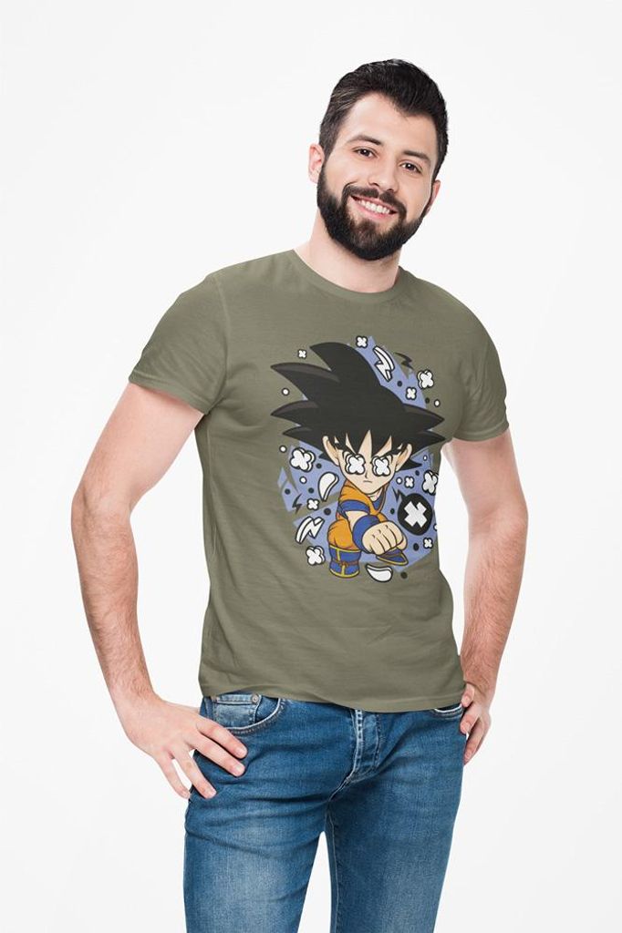 D&B Uni Polo PC00102 ShonGoku MilitärGrün-Größe 3XL