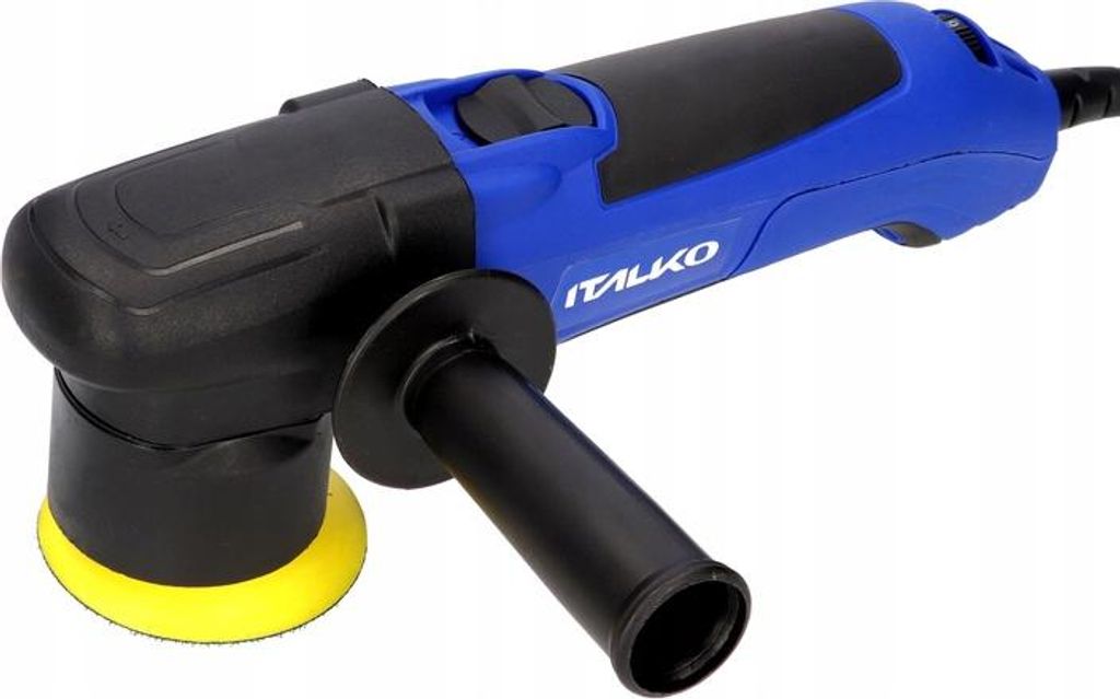ITALKO BLR300 Dual Action Poliermaschine 75mm 300W, 9mm Hub, 6 Stufen, ergonomisch, soft Start, Profi Polierer für Autolack