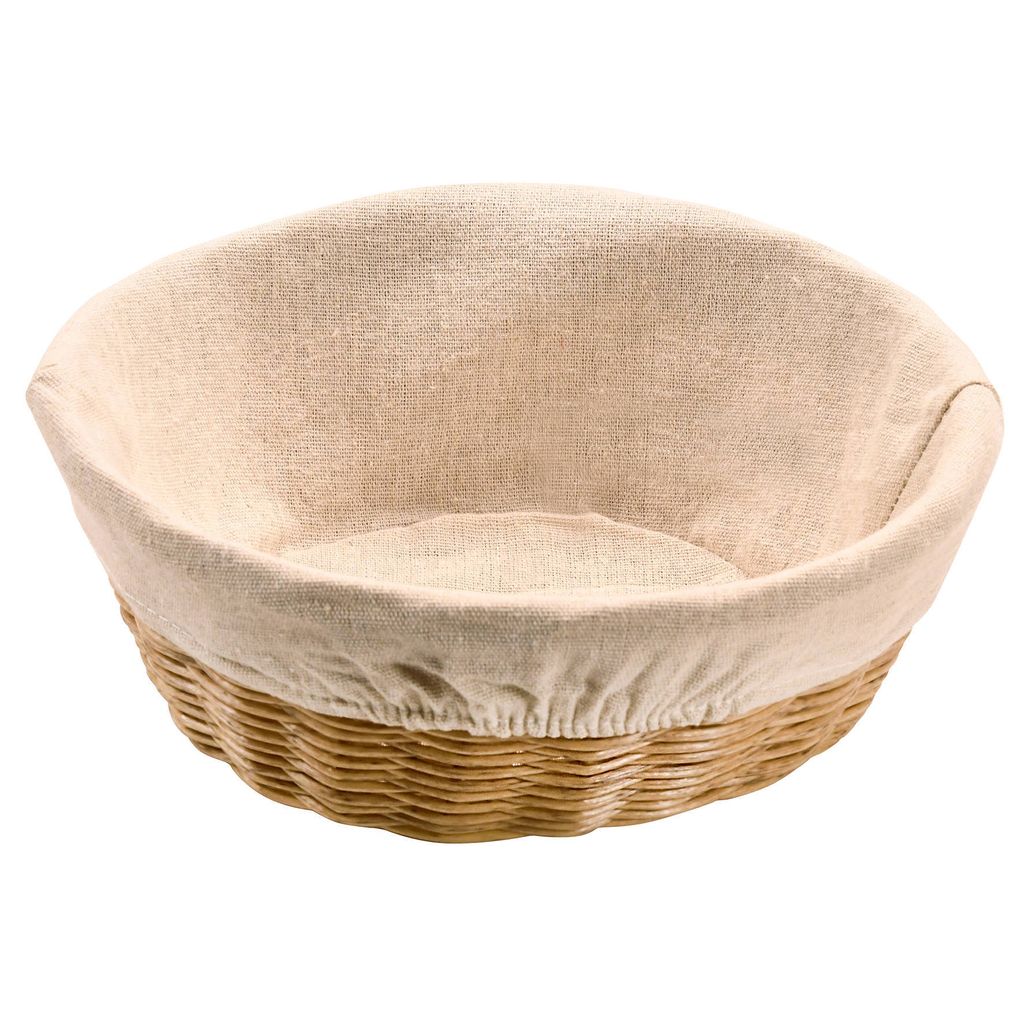 Koszyk na pieczywo z materiałową wyściółką, Ø 25 cm, Kesper Zdjęcie produktu 