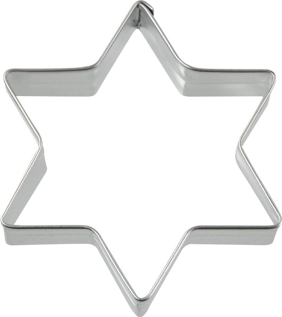 Zenker Ausstecher Stern Patisserie, Weihnachtsausstecher für Plätzchen, Ausstechform für Kekse und Fondant, hochwertiger Keksausstecher, Küchen...