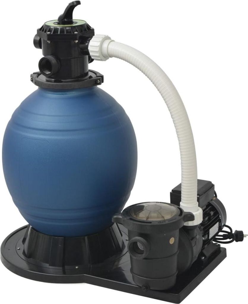 vidaXL Sandfilterpumpe 1000 W 16.800 L/h XL