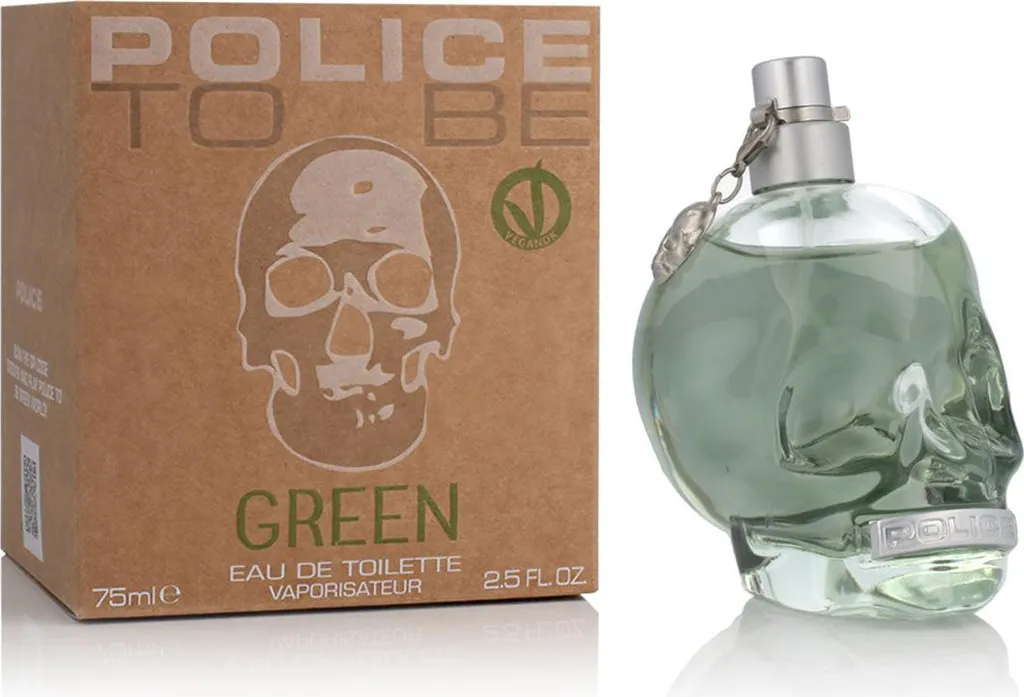 Parfum Police To Be Green Unisexe 75 ml - Idéal pour le Travail et le Sport