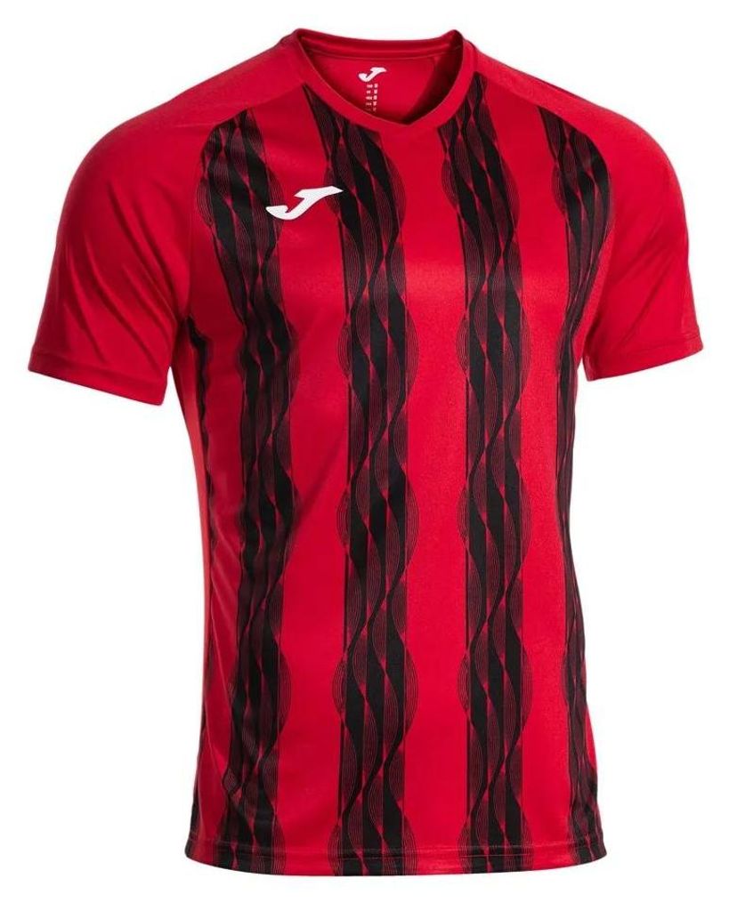 Joma Inter V Kurzarm-t-shirt Rot M Mann Rot M