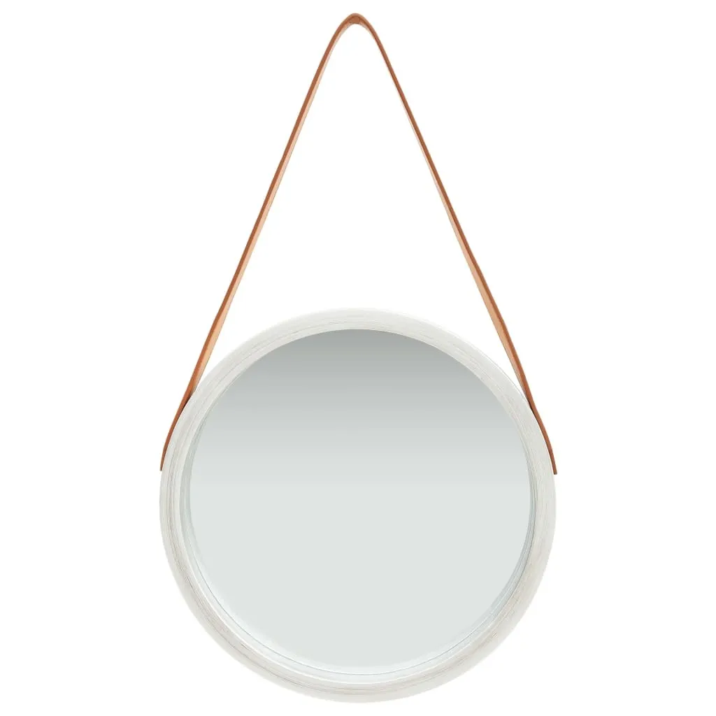 Miroir mural argenté vidaXL 40 cm : la solution déco pour murs vides