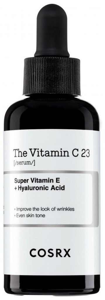 Gesichtsserum, COSRX, mit Vitamin C 23%, Vitamin E und Produktbild 
