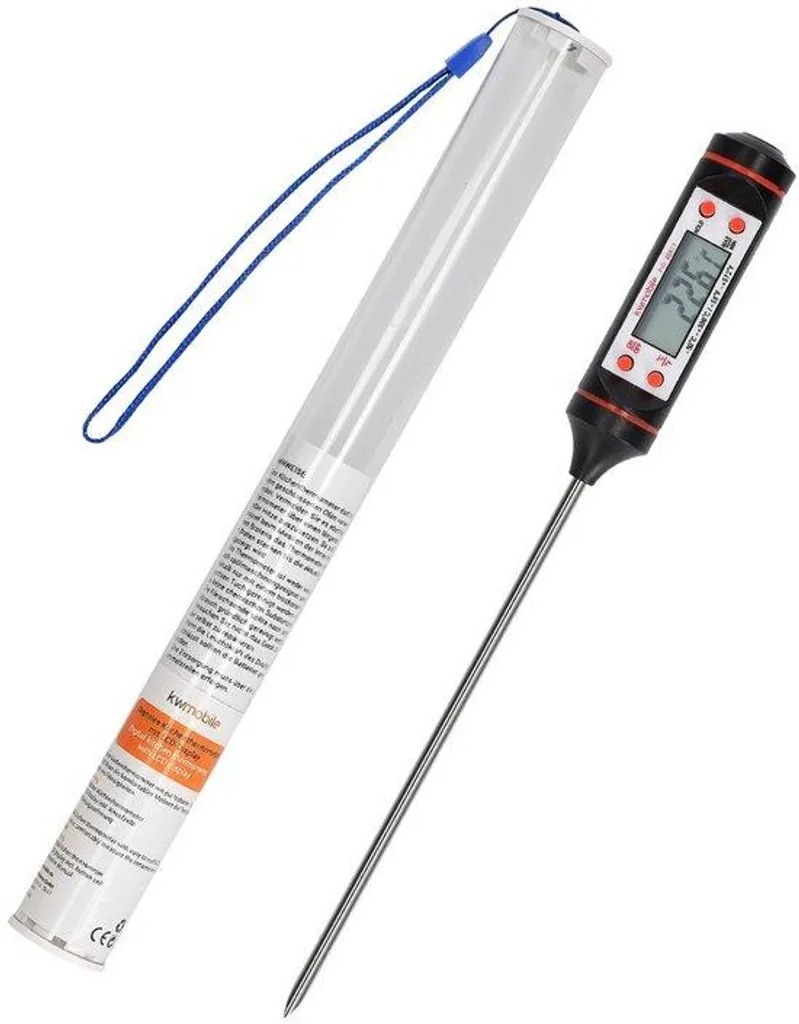 Thermomètre sonde de cuisine digitale à lecture instantanée spécial four