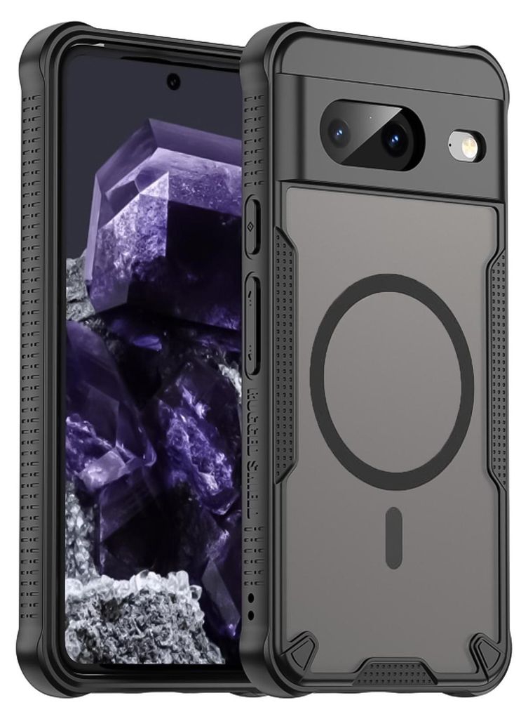 Defender Housse pour Google Pixel 8 Housse mate noire Image du produit 