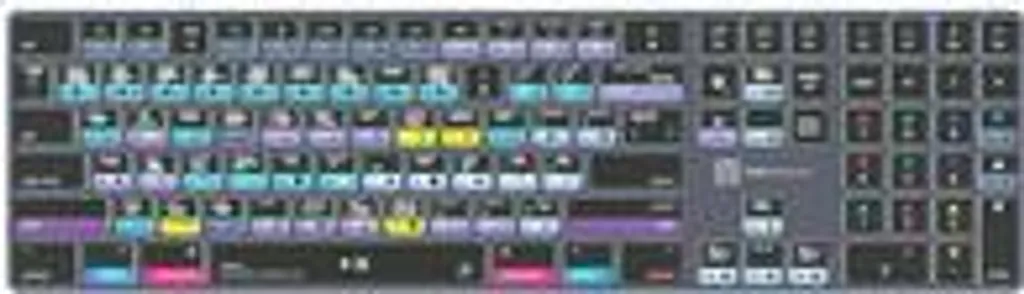 Clavier de montage DaVinci Resolve 18 Titan Logickeyboard UK Mac