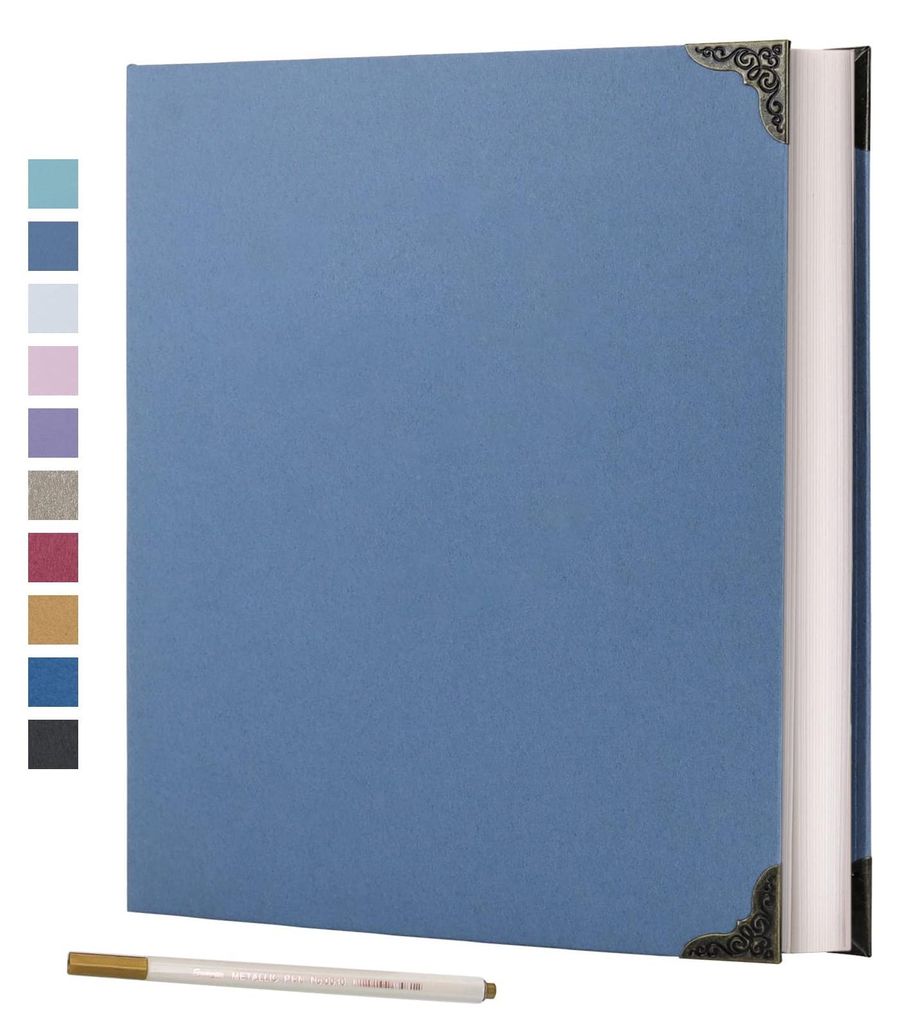 Selbstklebendes Fotoalbum 60 Seiten, 3 Ringe, 23x27 cm, DIY
