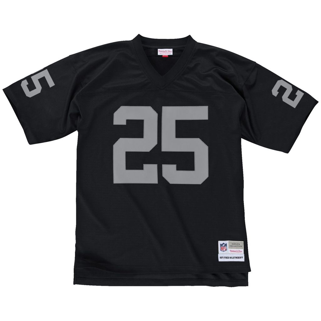 Mitchell & Ness NFL Jersey Vermächtnis - Oakland Raiders 1971 Fred Biletnikoff#25 schwarz S