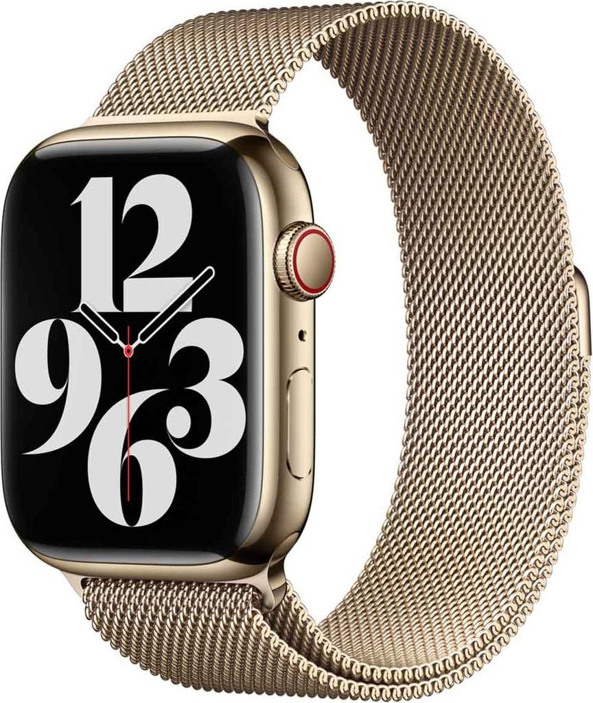 Apple Milanaise Loop Armband Gold 42444549mm Image du produit 