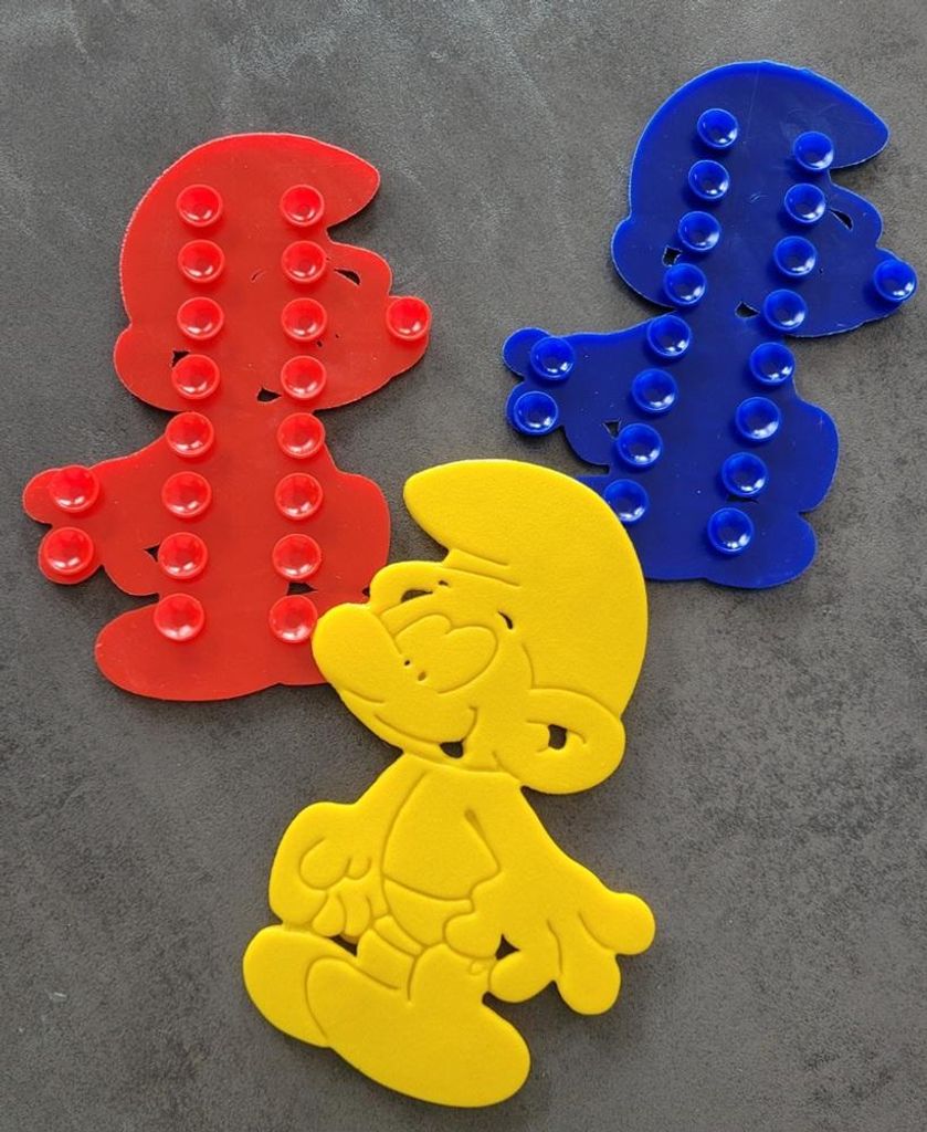 Dekoline Peggy Antirutschsticker 6er Set Die Schlümpfe – Produktbild 