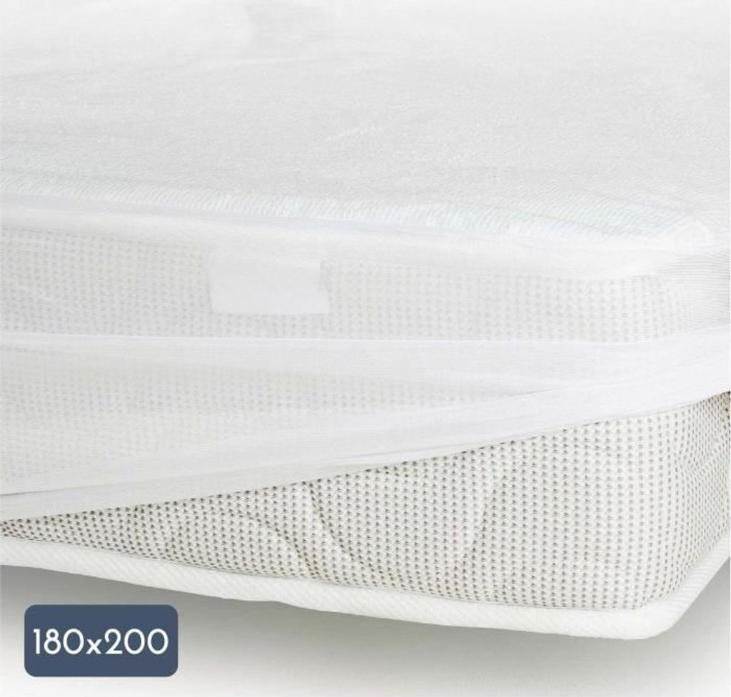 Matratzenschoner 180 x 200 x 25 cm, 100% Baumwolle, 170 g/m², Lovely Home