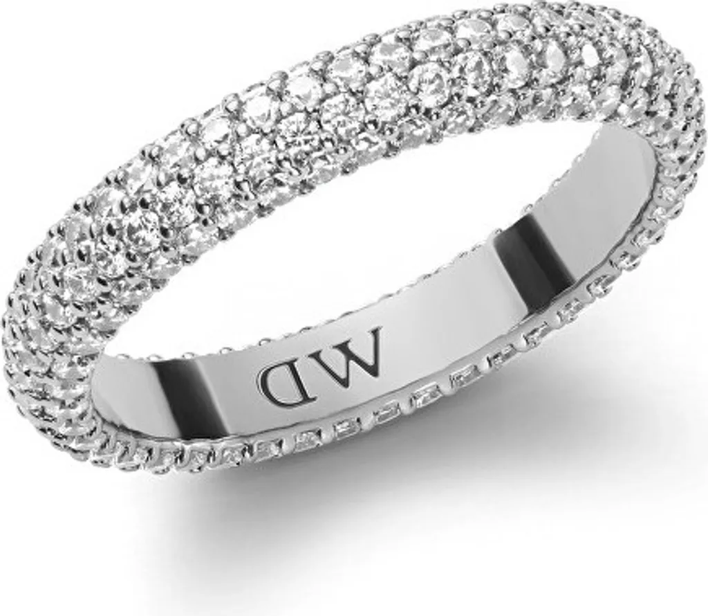 Regala un Sogno: Anello Daniel Wellington DW0040065 Pavé Argento