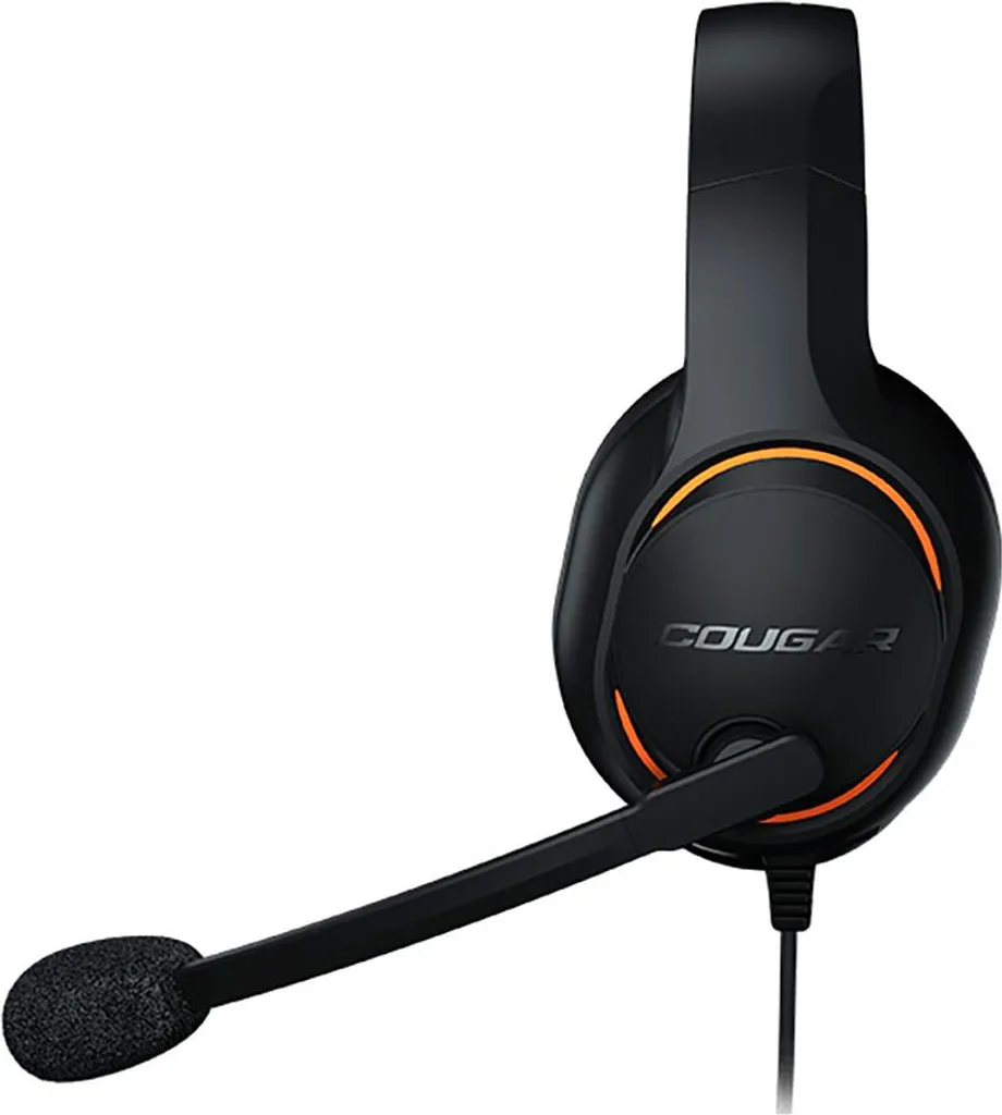 Micro-Casque COUGAR Dive Noir : Son Stéréo Pro et Bandeau de Confort