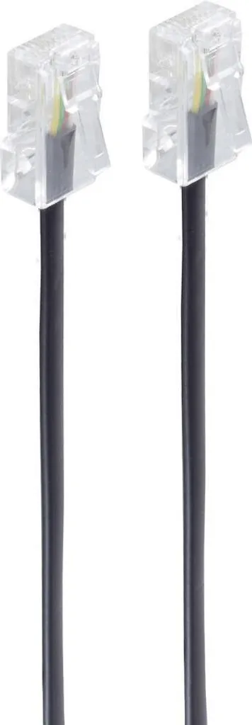 Câble ISDN 6m shiverpeaks BASIC-S Noir : Finissez-en avec les Fils Courts