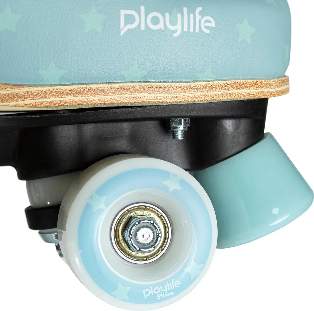 Rollers Quad Playlife Classic Bleu Ciel avec Pointure Ajustable 39 à 42 - 7
