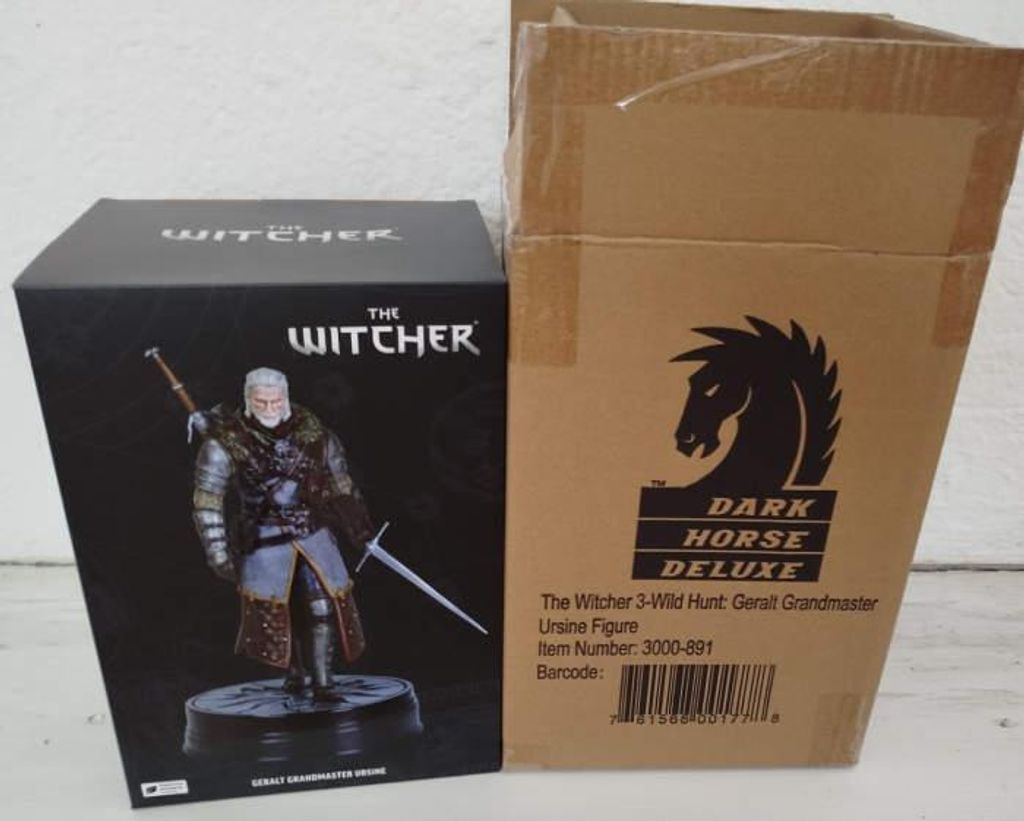Dark Horse Witcher 3 Wild Hunt Statua in PVC Geralt Immagine del prodotto 