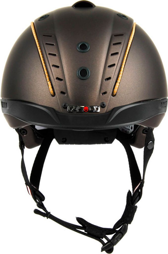 Casco Reithelm Mistrall 2 – Schwarz Mit Floralem Muster, Größe M-L (58-60 Cm), Für Sicheres Reiten