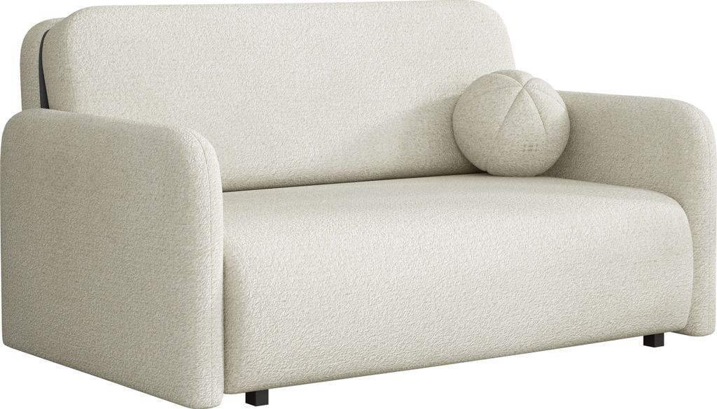 MIRJAN24 Sofa Viva Sun III, Schlafsofa mit Schlaffunktion und Bettkasten, 3-Sitzer (Farbe: Coral 15)